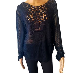 NWT Eyeshadow Clothing, Black Lace, 2X